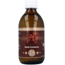 Nano Niejonowe Miedź koloidalna Cu 25ppm 300ml Vitacolloids cena 58,90zł