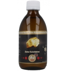 Nano Strong Niejonowe Złoto koloidalne Au 500 50ppm 300ml Vitacolloids cena 129,90zł