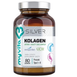 Myvita Silver Pure Kolagen Dual (Beauty + Arthro Complex) 80g cena 39,90zł