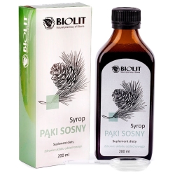 Biolit Pąki sosny (syrop z pąków sosny) 200ml cena 65,00zł