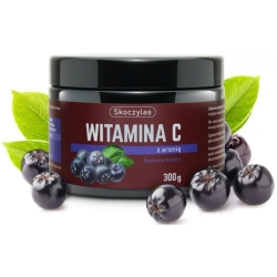 Skoczylas Witamina C z aronią proszek 300g cena 57,00zł