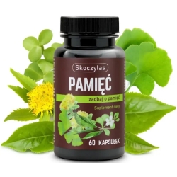 Skoczylas Pamięć zadbaj o pamięć 60kapsułek cena 29,00zł