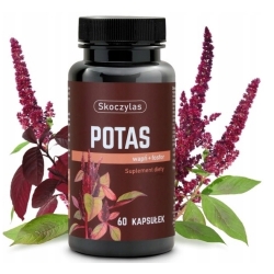 Skoczylas Potas Wapń + Fosfor 60kapsułek cena 49,00zł