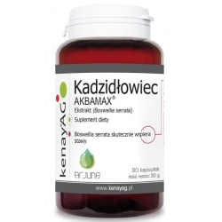 Kenay AKBAMAX Ekstrakt z kadzidłowca (Boswellia serrata) 90kapsułek cena 52,00zł