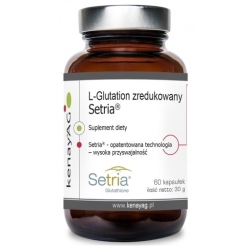 Kenay L-Glutation zredukowany Setria 60kapsułek cena 138,90zł