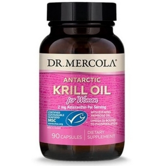 Dr Mercola Olej z kryla dla kobiet (Krill Oil for Woman) 90kapsułek cena 193,00zł