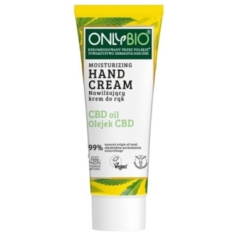 Onlybio Krem nawilżajacy do rąk olejek CBD 75 ml cena 12,50zł