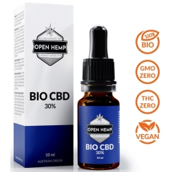 Open Hemp Bio CBD 30% olejek konopny premium certyfikowany Bio Global cena 499,00zł