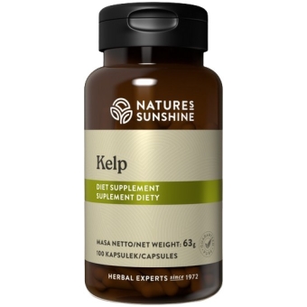 Nature's Sunshine Kelp 100kapsułek cena 69,90zł