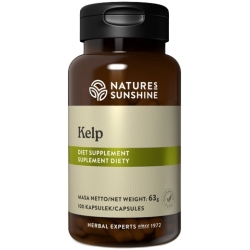 Nature's Sunshine Kelp 100kapsułek cena 59,90zł