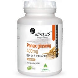 Aliness Panax Ginseng (ŻEŃ-SZEŃ KOREAŃSKI) 100kapsułek cena 59,90zł