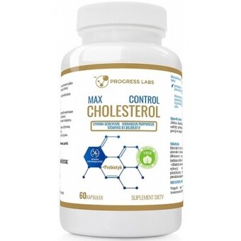 Cholesterol Max Control 60 kapsułek Progress Labs cena 35,00zł