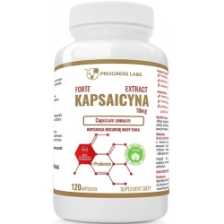Kapsaicyna Forte Extract 120 kapsułek Progress Labs cena 46,50zł