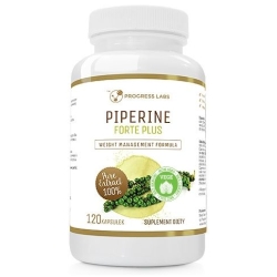 8w1 Piperyna Piperine Original Forte 120kapsułek Progress Labs cena 44,99zł