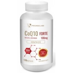 Koenzym Q10 Forte 100mg CoQ10 120kapsułek Progress Labs cena 70,90zł
