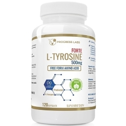 L-Tyrosine Forte 500mg 120 kapsułek Progress Labs cena 32,00zł