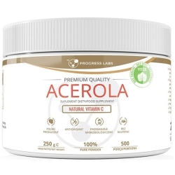 Acerola Naturalna Witamina C 250g Progress Labs cena 37,00zł