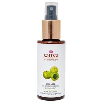 Wcierka do włosów henna & amla 100ml Sattva cena 24,05zł