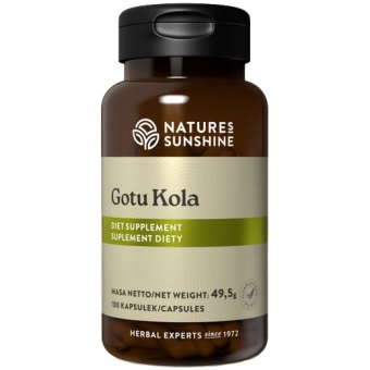 Nature's Sunshine Gotu Kola 100kapsułek cena 86,50zł