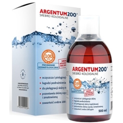 Aura Herbals Argentum200 Srebro Koloidalne (100 ppm) tonik 500ml cena 45,50zł