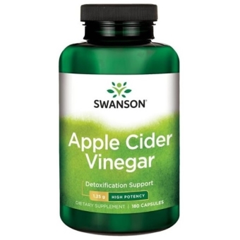 Swanson Apple Cider Vinegar 625mg 180kapsułek cena 47,90zł