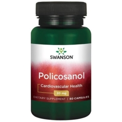 Swanson BioCosanol Polikosanol 20mg 60kapsułek cena 34,90zł