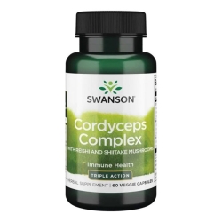 Swanson Cordyceps complex 60kapsułek cena 50,90zł