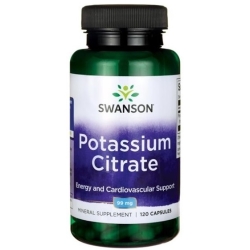 Swanson Cytrynian potasu 120kapsułek cena 20,90zł
