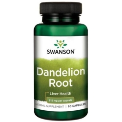 Swanson Dandelion 515mg 60kapsułek PROMOCJA cena 25,90zł