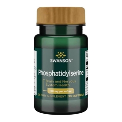 Swanson Fosfatydylseryny 100mg 30kapsułek cena 39,99zł