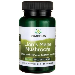 Swanson FS Lion's mane (soplówka jeżowata) 60kapsułek cena 23,90zł