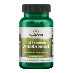 Swanson Full Spectrum Alfalfa 400mg 60kapsułek cena 29,90zł