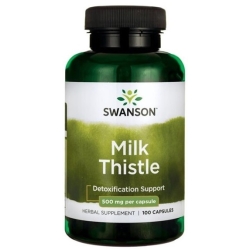 Swanson Full Spectrum Milk Thistle 500mg 100kapsułek cena 20,90zł