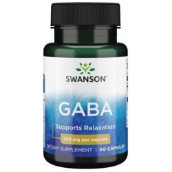 Swanson Gaba 250mg 60kapsułek cena 15,90zł