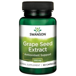 Swanson Grapeseed Extract (ekstrakt z pestek winogron) 60kapsułek cena 92,90zł