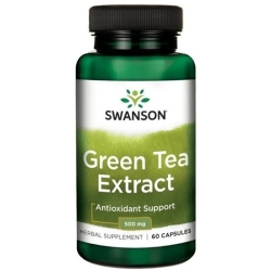 Swanson green tea extract 500 mg 60kapsułek cena 23,00zł