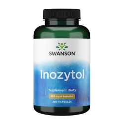 Swanson Inozytol 650mg 100kapsułek cena 22,90zł