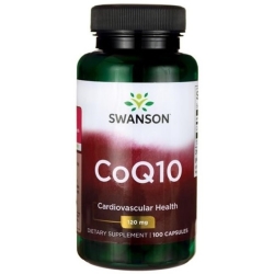 Swanson Koenzym Q10 120mg 100kapsułek cena 125,90zł