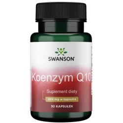 SWANSON Koenzym Q10 200mg 30kapsułek cena 48,90zł