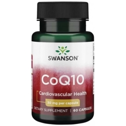 Swanson Koenzym Q10 30mg 60kapsułek cena 22,90zł