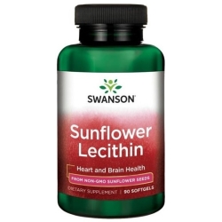 Swanson Lecytyna słonecznikowa 1200mg 90kapsułek cena 52,50zł