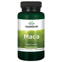 Swanson Maca 500mg 100kapsułek cena 22,90zł