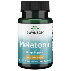 Swanson Melatonina 1mg 120kapsułek cena 14,90zł