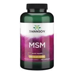 Swanson MSM 500mg 250kapsułek cena 43,90zł