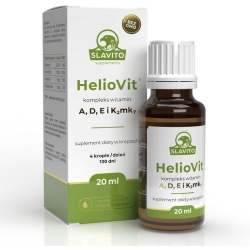 HelioVit Witaminy ADEK krople 20ml Slavito cena 94,90zł