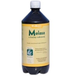 ProBiotics melasa z trzciny cukrowej 1 litr cena 36,00zł