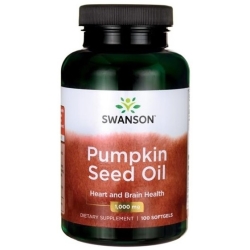 Swanson Pumpkin Seed Oil olej z pestek dyni 1000mg 100żelek cena 56,00zł
