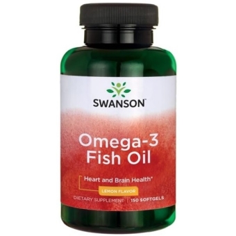 Swanson Omega-3 o smaku cytrynowym 150 żelek cena 53,90zł