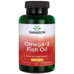 Swanson Omega-3 o smaku cytrynowym 150 żelek cena 53,90zł