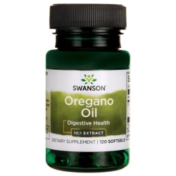 Swanson Oregano olej 120kapsułek żelowych cena 27,90zł